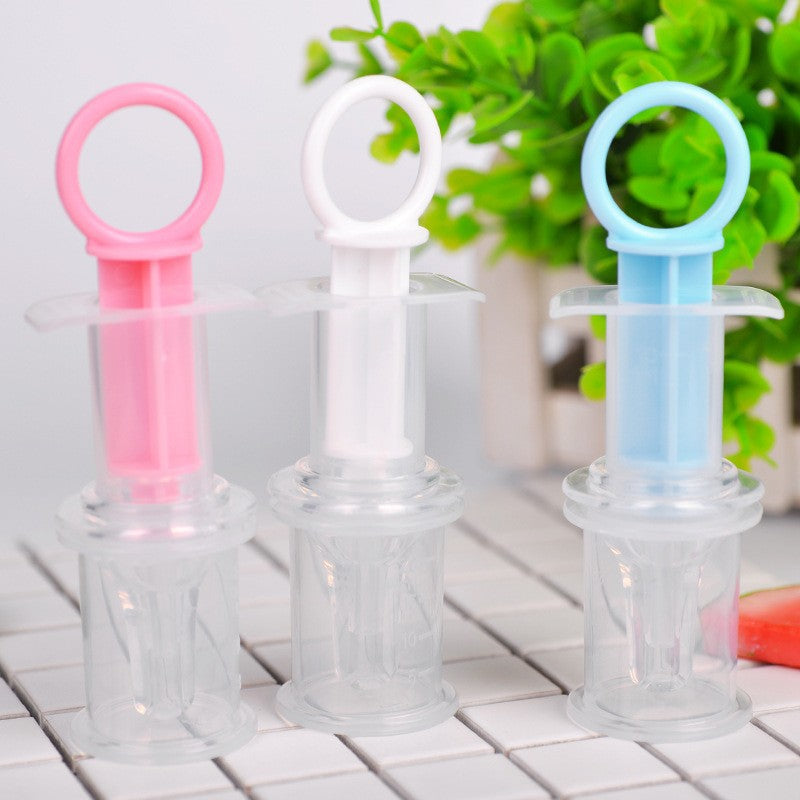 English card-mounted silicone medicine feeder, baby syringe feeder, liquid inlet on both sides, anti-choking milk nozzle, medicine feeder, liquid feeder