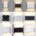 Outdoor waterproof wall lamp - modern minimalist style for bedroom bedside, hallway, outdoor villa courtyard - waterproof, hardwired wall sconce