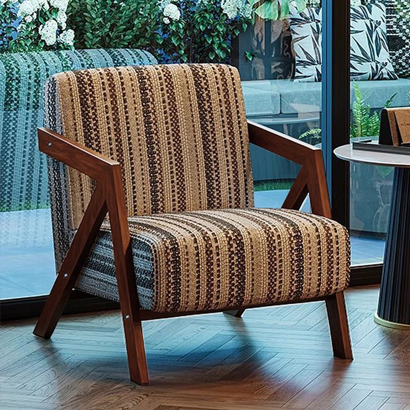 Richard nordic solid wood single sofa chair living room french cafe hotel retrob&b balcony lazy chair