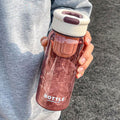 Summer anti-fall scale water cup, good-looking men and women, portable car tea kettle, plastic student cup