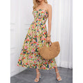 listing: new  women's elegant bandeau date night printed dress