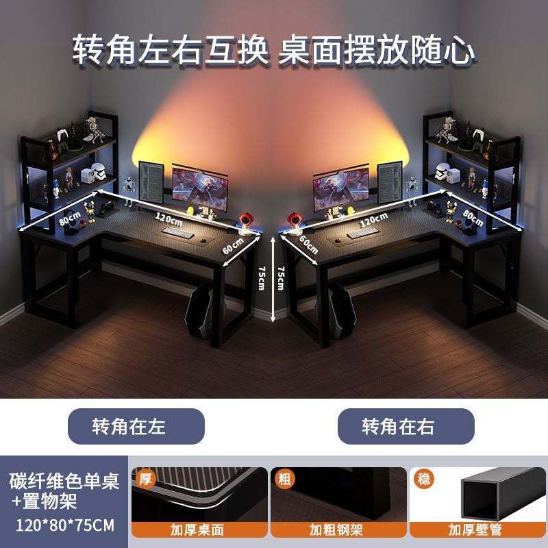 Corner computer desk for homel-shaped study table casual bedroom study table study corner desk