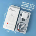 (3c certification) 20w standard charging head + 1m pd fast charging cable [applicable to apple 6-14]