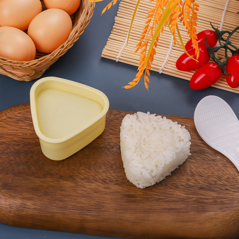 Multi-layer rice ball mold heart shape diy military ship sushi mold baking tool multi-layer sushi supplementary food bento tool