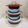 Large capacity 1.8l-3.5l-6l factory direct sales food warmersuit3pcs thermal insulation box kitchen tableware