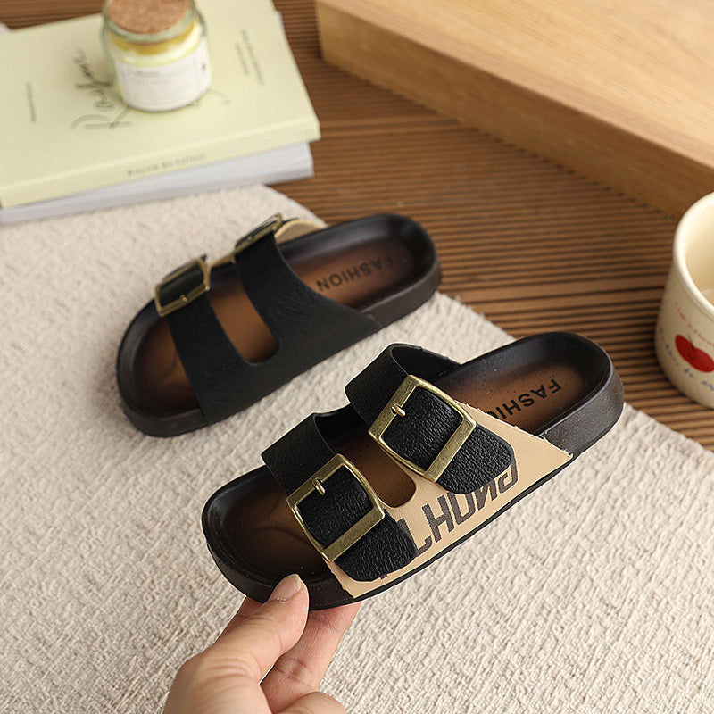 Vancahoboken boys' cork sandals & slippers -  summer new collection - indoor/outdoor sandals & flip-flops for older boys