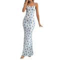 women's spring/summer  new collection: sweet & fresh floral print sundress with spaghetti straps and open back – perfect for vacation!