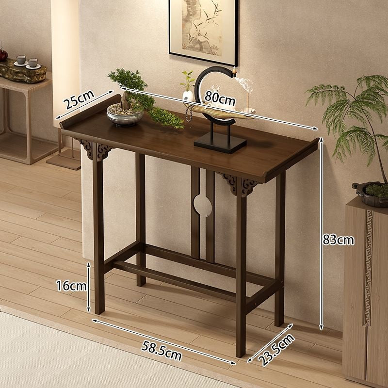 Buddhist niche altar table, home simple entrance, incense table, god of wealth altar table, altar stand cabinet, modern style grids