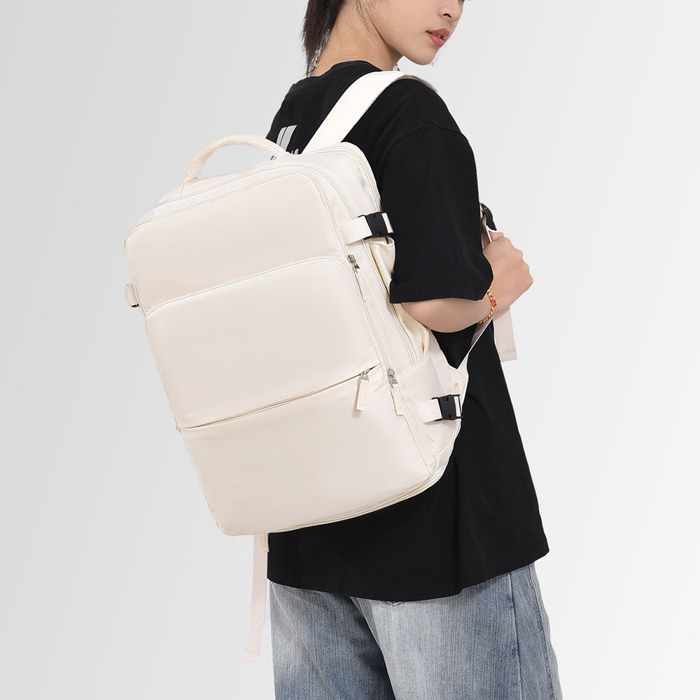 Processing custom large capacity travel backpack backpack female commuter business laptop bag student backpack