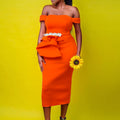 D256 banquet dress  summer new arrival: elegant, sexy, strapless, off-the-shoulder, socialite-style, cross-border fashion dress (us/eu)
