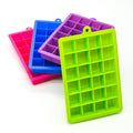 Ready-to-ship 15-cavity & 24-cavity silicone ice cube trays with lids - diy silicone ice mold for creative ice making in the freezer