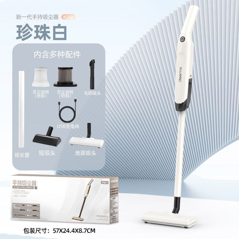 New wireless car & home 2-in-1 powerful vacuum cleaner - rechargeable, portable handheld stick vacuum