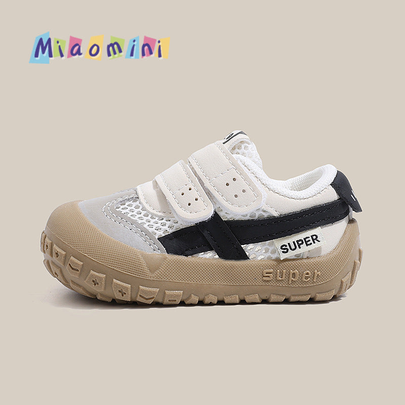 Kids' first walking shoes -  spring/summer new collection: wide fit, anti-collision, non-slip sandals for baby boys and girls (ages 1-3)
