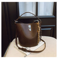 Korean style popular fashion handbag women's autumn versatile large capacity bucket bag light luxury texture shoulder bag crossbody bag