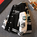 Boys' outerwear: new  collection - kids' baseball jacket, autumn apparel, trendy brand jacket for boys, perfect for spring and autumn