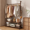 Coat rack floor-standing clothes rack for home clothes drying rack simple bedroom clothes storage rack room living room indoor