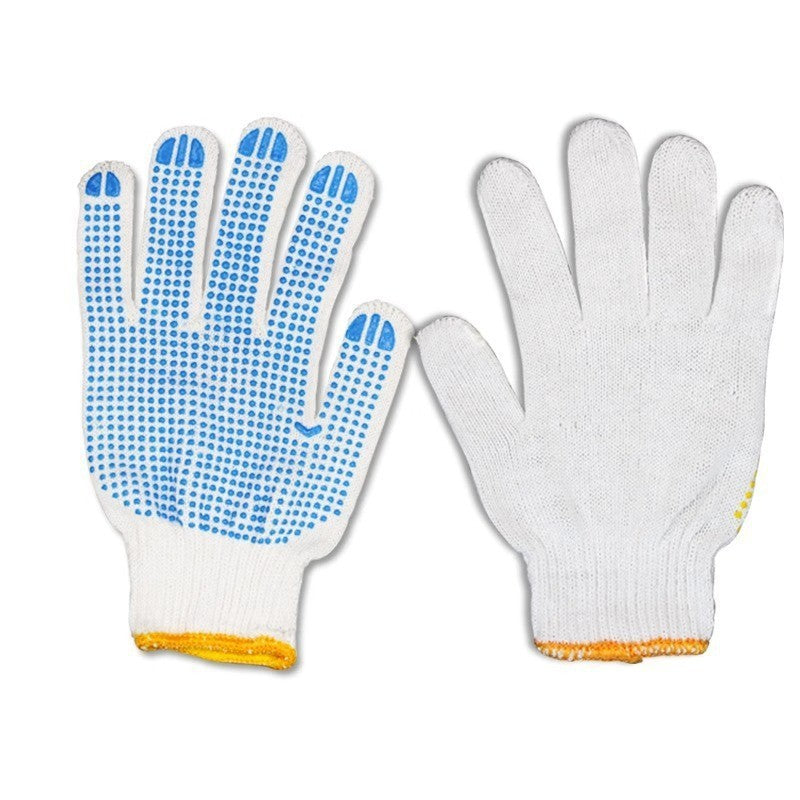 Heat-resistant, high-temperature, and anti-scald gloves - bbq tools, disposable heat insulation gloves, dot-beaded nylon work gloves accessories