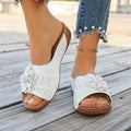 summer new arrival: plus-size wedge heel slippers for women (sizes 36-43). wholesale available. dropshipping to  and