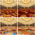 Printed carpet 800g personalized hotel banquet hall box corridor flame retardant b1 level full floor splicing modern casual