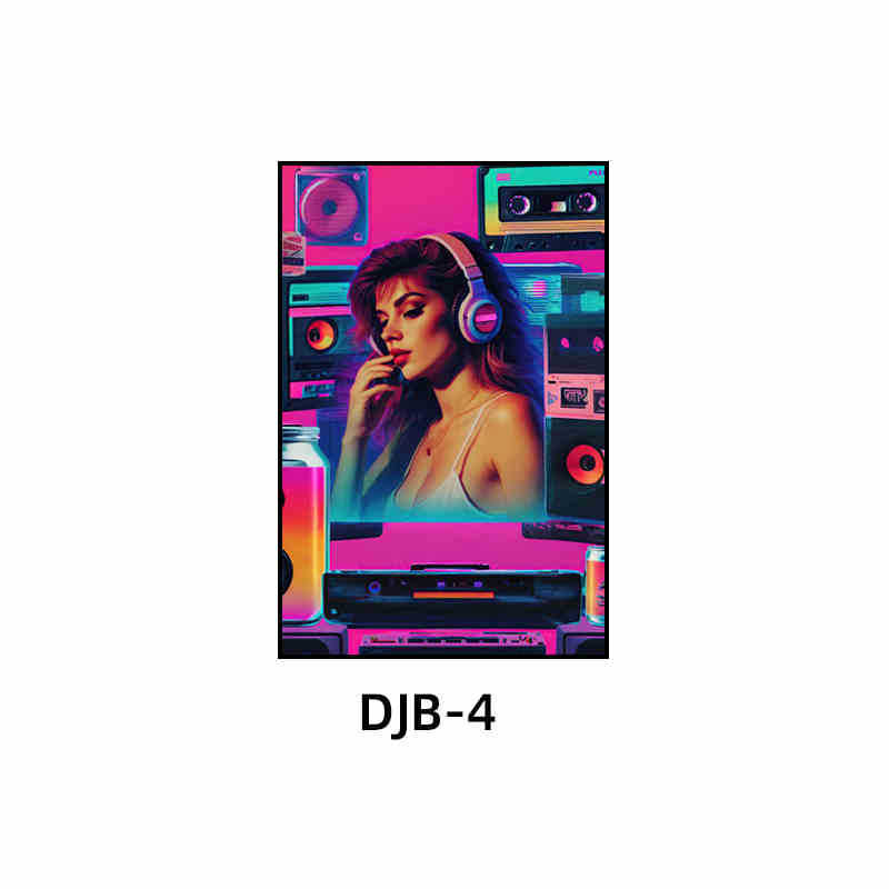 Bar luminous decorative painting ktv box atmosphere led hanging painting nightclub club trend creative neon mural