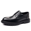 Men's leather dress shoes - live stream special: new textured leather business shoes, casual breathable work shoes, british style wedding shoes