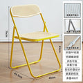 Upgraded and reinforced - rattan yellow chair [spray-painted legs]