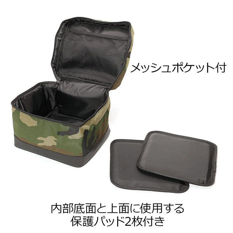 Outdoor camping storage bag Picnic multi-functional waterproof baffle storage Large capacity portable Oxford cloth storage box