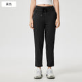 Spring/summer lightweight breathable ice-feel casual sports pants for women - two-way wear, slimming, running & fitness straight-leg pants dss070