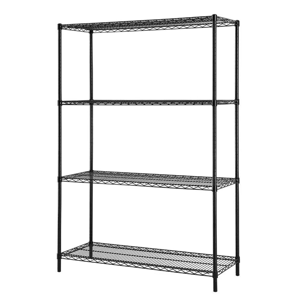 Shangchao chrome-plated wire mesh shelf warehouse workshop wire mesh shelf multi-layer adjustable shelf home storage rack