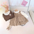 New arrival baby girl spring long sleeves fake suspender skirt girldress spring autum little princess style spring & fall skirt