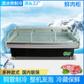Fresh meat cabinet, fresh meat display cabinet, direct cooling and thawing pork, beef and mutton fresh refrigerated cabinet, horizontal fresh meat cabinet