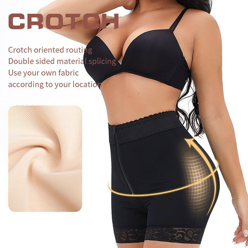 New arrival cross-border butt lifting shaping pants for women, strong butt lift waistband, postpartum plus size shapewear, hip tightening and abdominal tightening waistband pants