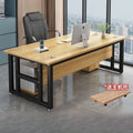 Simple single person manager desk computer desk casual modern supervisor table office desk combination