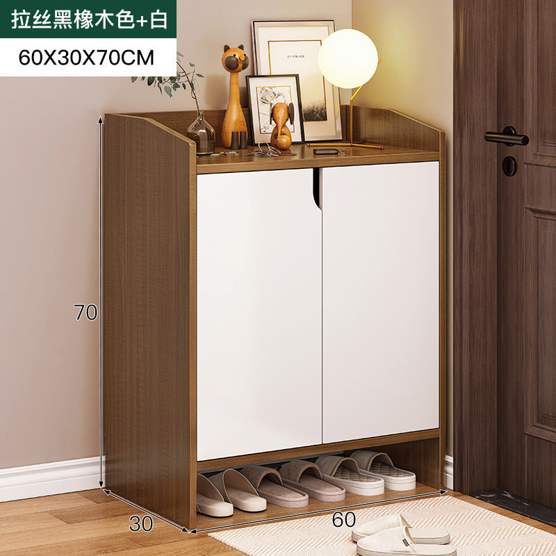 Large capacity shoe cabinet for home use - entryway, hallway, and outdoor console table all-in-one storage - new shoe rack