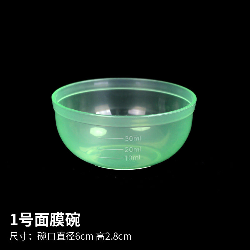 Beauty bowl no. 1 mask bowl diameter 6cm1# mask mixing bowl scale diy plastic bowl mask tool spa small bowl