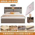 (upstairs installation) bed + 10cm mattress + bedside table 2