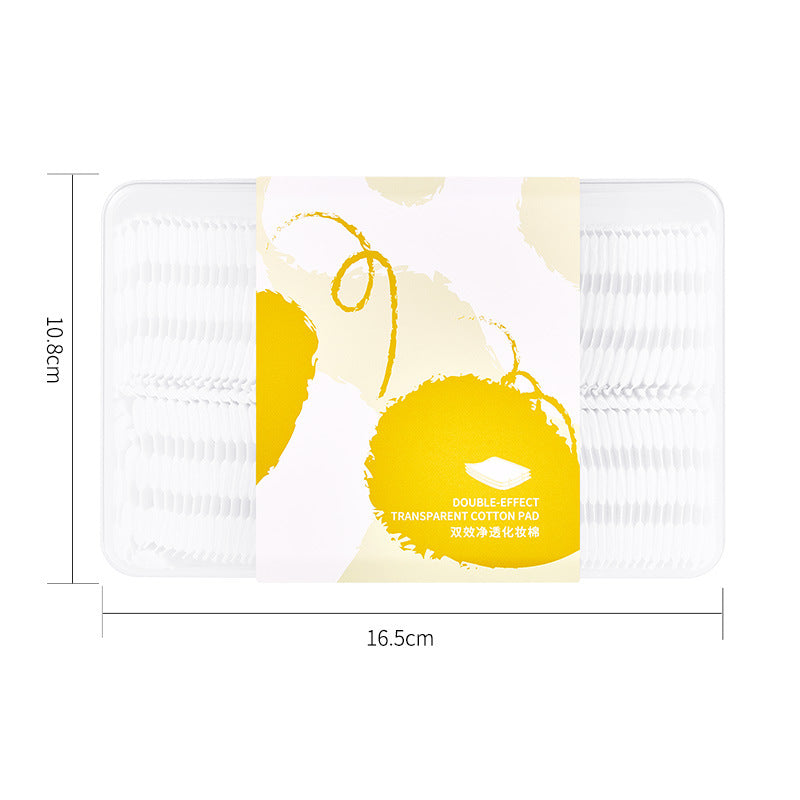 Colorful fenling makeup remover cotton with thickened edges comfortable soft cotton pads skin care box water-saving cleansing cotton pads