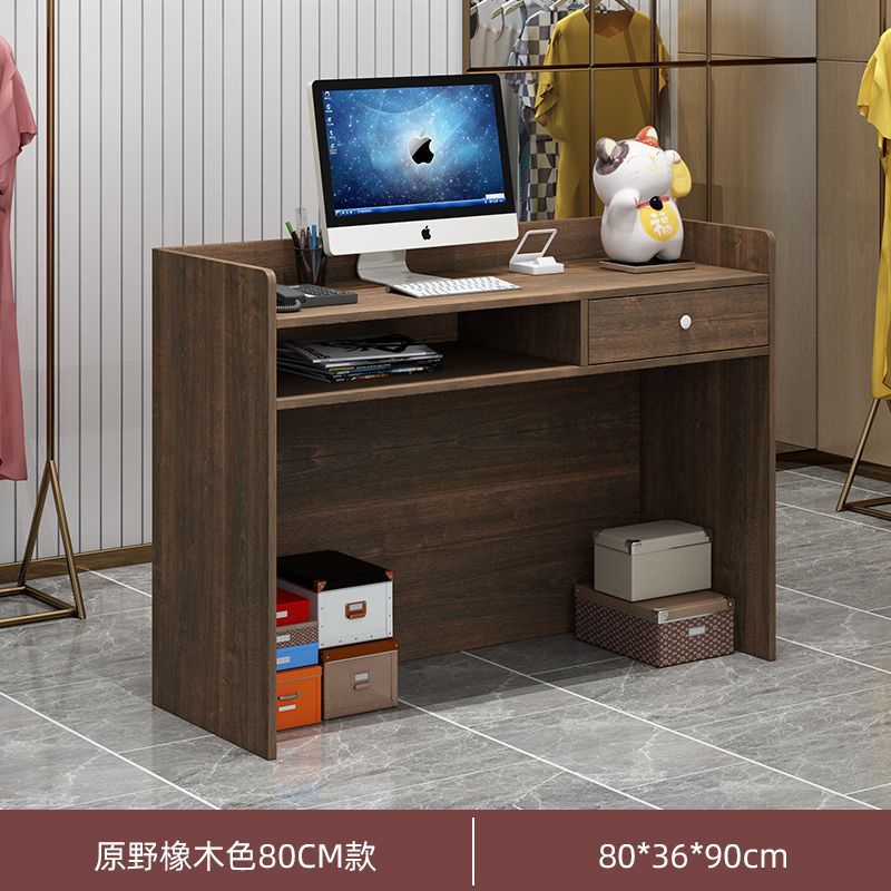 Bar counter, cashier counter, small casual modern convenience store, milk tea shop, reception desk, hair salon, clothing store counter, front desk