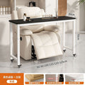 Mobile nail art table japanese style single layer sofa table with wheels modern casual multifunctional popular nail art shop table pulley