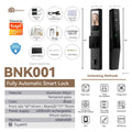 Smart lock 3d face recognition tuya video intercom
