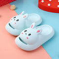 Rabbit slippers non-slipkidsgirl stomping on shit soft bottom children cartoon boys and girls indoor home bath sandals