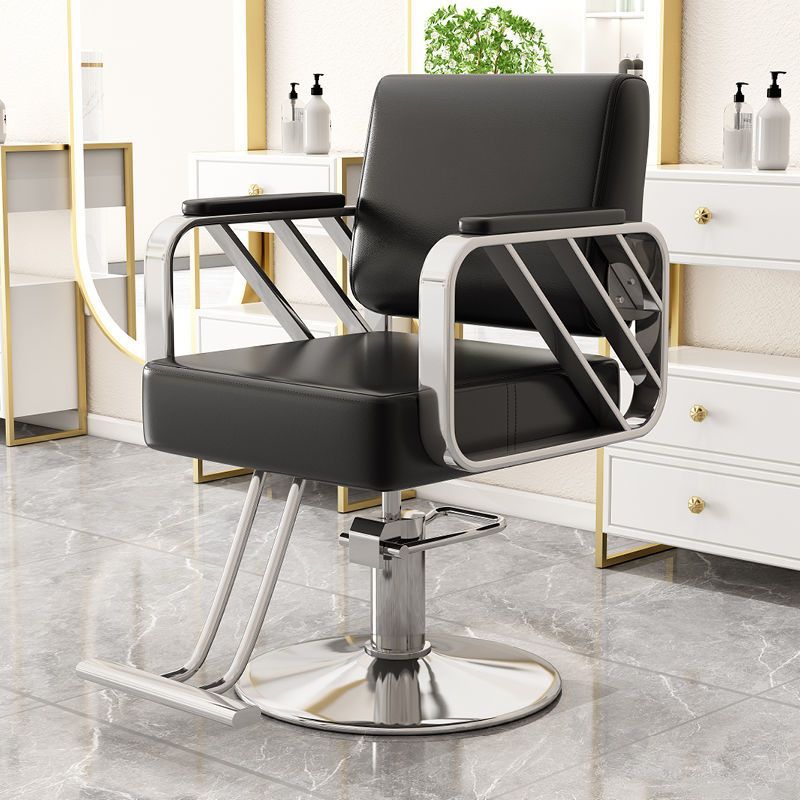 Hairdressing shop special chair hair salon special hair cutting stool classy hairdressing perm and dyeing area adjustable seat hairdressing chair
