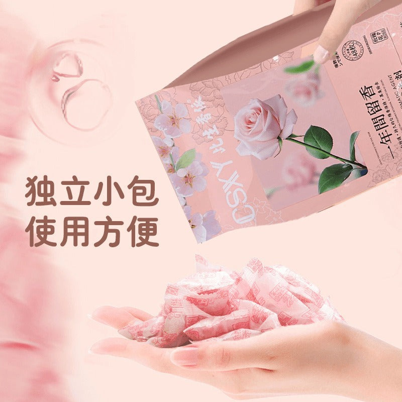 Floral camphor balls, wardrobe deodorizer, fragrance, clothing, insect repellent, mildew-proof bag, cockroach-proof ball, moth-proof tablets for home use