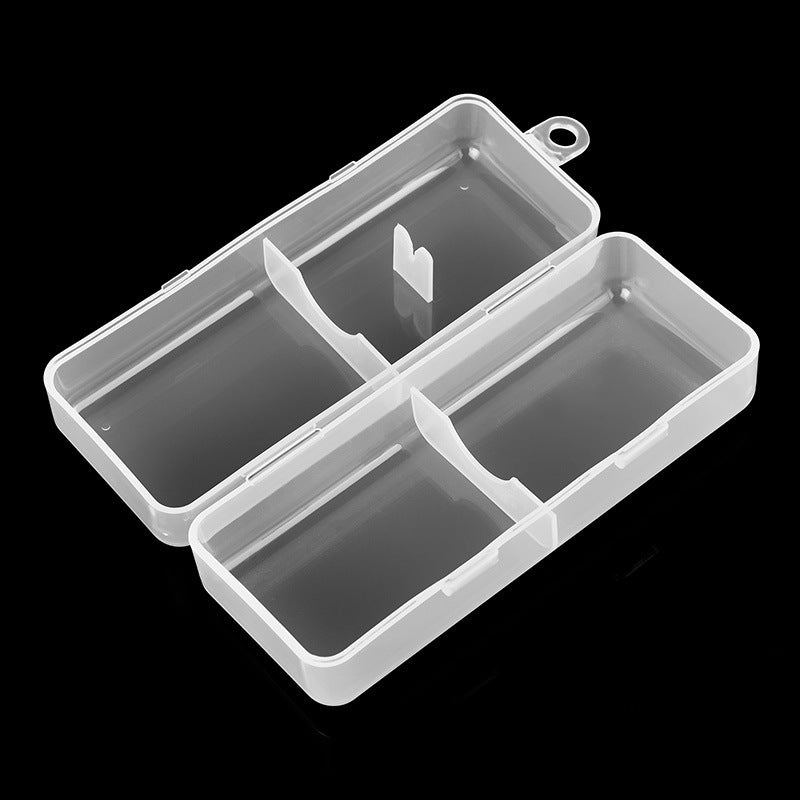 Factory direct sales baby pacifier medicine feeder storage box high transparency PP dust packaging box feeding supplies plastic box