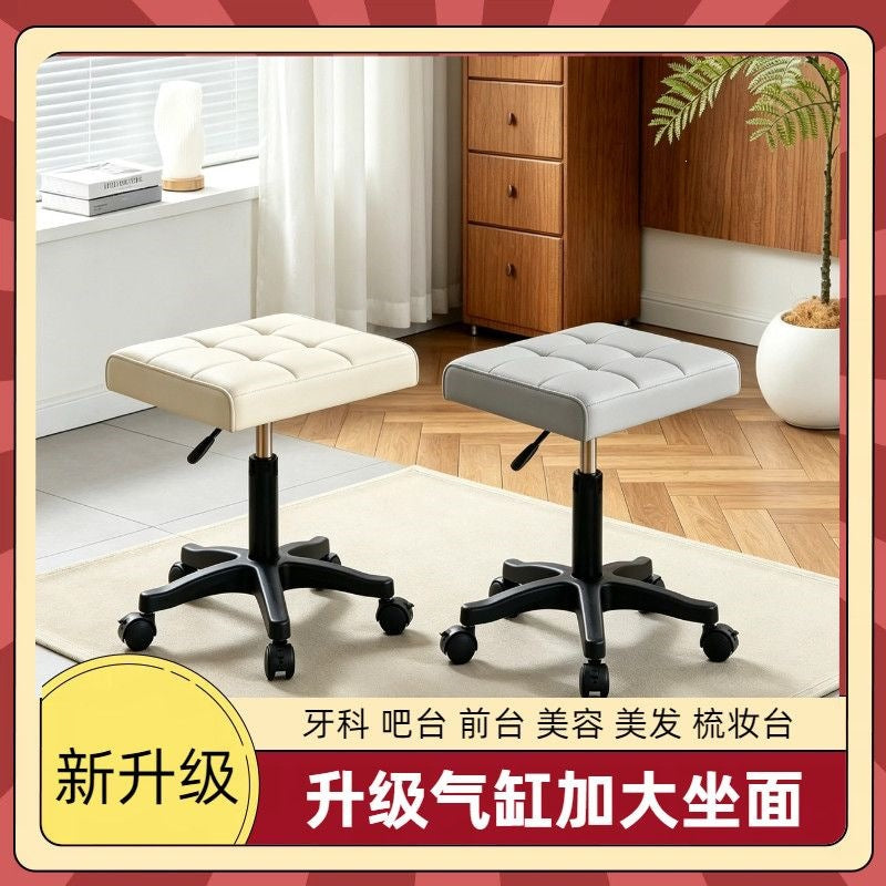 Pulley rotate adjustable beauty lunch break footrest adjustable manicure office footrest household tiptoe stool