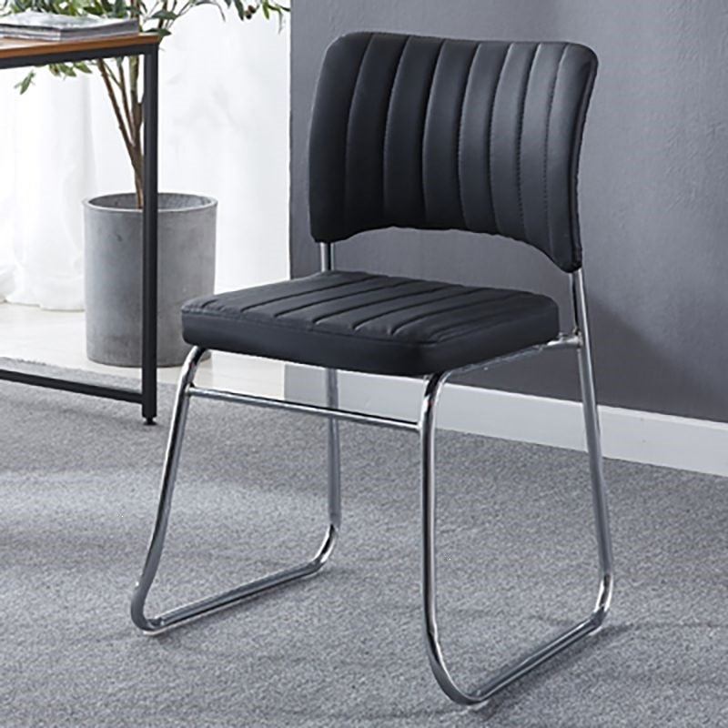 Comfortable stackable training chair - ideal for game rooms, mahjong tables, backrest, conference training, and office use