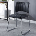 Comfortable stackable training chair - ideal for game rooms, mahjong tables, backrest, conference training, and office use