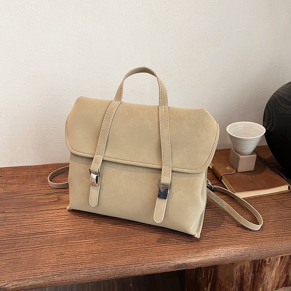 Retro oil wax leather backpack women's high-end sense niche portable shoulder large bag large capacity travel backpack tote bag