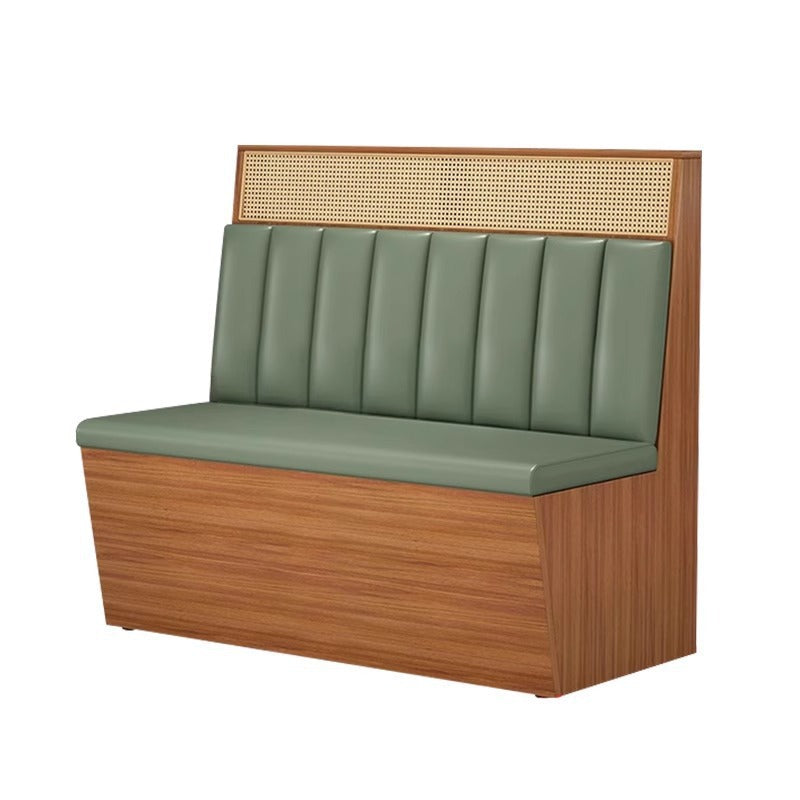 Customized tea house restaurant sofa booth cafe milk tea shop barbecue shop hot pot shop booth table and chair ktv sofa