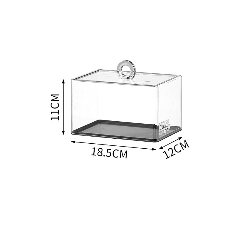 Blind box display stand Storage transparent large small ornament display box desktop can be superimposed acrylic figure display stand